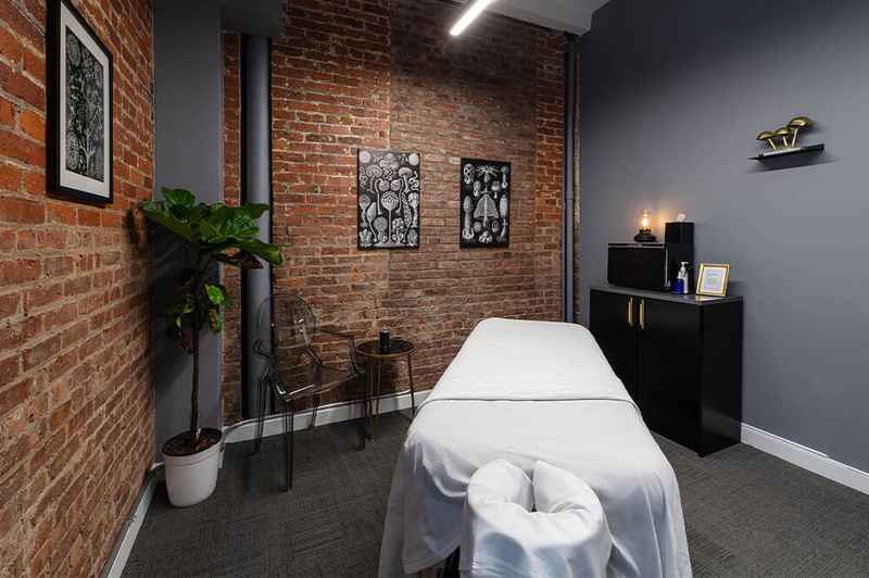 image of a massage room at our 54th street location